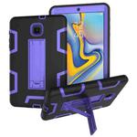 Contrast Color Silicone + PC Shockproof Case for Galaxy Tab A 8.0 (2018) / T387, with Holder