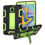 Contrast Color Silicone + PC Shockproof Case for Galaxy Tab A 8.0 (2018) / T387, with Holder
