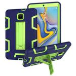 Contrast Color Silicone + PC Shockproof Case for Galaxy Tab A 8.0 (2018) / T387, with Holder