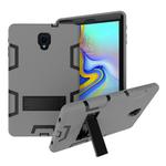 Contrast Color Silicone + PC Shockproof Case for Galaxy Tab A 10.5 T590, with Holder