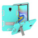 Contrast Color Silicone + PC Shockproof Case for Galaxy Tab A 10.5 T590, with Holder