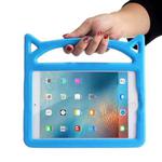 Cat Ear Shape Shockproof EVA Bumper Case for iPad mini 5 (2019) / mini 4, with Handle & Holder