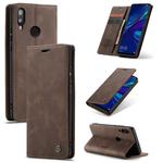 CaseMe Multifunctional Retro Frosted Horizontal Flip Leather Case for Huawei P Smart 2019 /  Honor 10 Lite, with Card Slots & Holder & Wallet