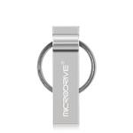 MicroDrive 64GB USB 2.0 Metal Keychain U Disk (Grey)