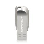 MicroDrive 16GB USB 2.0 Creative Rotate Metal U Disk (Grey)
