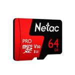 Netac P500 PRO 64GB U3 Speed Level Automobile Data Recorder Monitor Camera Memory Card TF Card