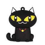 MicroDrive 4GB USB 2.0 Creative Cute Black Cat U Disk