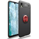 Lenuo Shockproof TPU Case for Huawei Honor 8S / Y5 (2019), with Invisible Holder (Black Red)