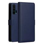 DZGOGO MILO Series PC + PU Horizontal Flip Leather Case for Huawei Honor 20 pro, with Holder & Card Slot & Wallet (Blue)