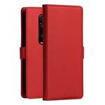 DZGOGO MILO Series PC + PU Horizontal Flip Leather Case for Xiaomi Redmi K20 / K20 Pro, with Holder & Card Slot & Wallet (Red)