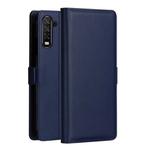 DZGOGO MILO Series PC + PU Horizontal Flip Leather Case for Galaxy Note 10, with Holder & Card Slot & Wallet (Blue)