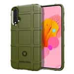Shockproof Rugged Shield Full Coverage Protective Silicone Case for Huawei Nova 5 (Green)