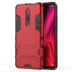 Shockproof PC + TPU Case for Xiaomi Mi 9T Pro / Redmi K20 Pro, with Holder (Red)