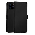 DZGOGO MILO Series PC + PU Horizontal Flip Leather Case for  iPhone 11 Pro Max, with Holder & Card Slot & Wallet (Black)