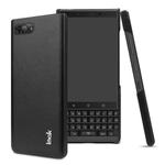 IMAK Ruiyi Series Concise Slim PU + PC Protective Case for BlackBerry KEY 2 (Black)