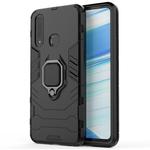 PC + TPU Shockproof Protective Case for Vivo Z5X, with Magnetic Ring Holder (Black)