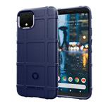 Shockproof Protector Cover Full Coverage Silicone Case for Google Pixel 4 XL (Blue)