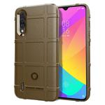 Shockproof Protector Cover Full Coverage Silicone Case for Xiaomi Mi CC9 (Brown)