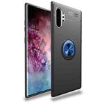 Shockproof TPU Case for Galaxy Note 10+ / Note 10 Pro, with Invisible Holder (Black Blue)