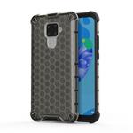 For Huawei Nova 5i Pro / Mate 30 Lite Shockproof Honeycomb PC + TPU Case (Black)