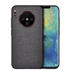 For Huawei Mate 30 Pro Shockproof Cloth Texture PC + TPU Protective Case (Black)