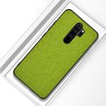 For Xiaomi Redmi Note 8 Pro Shockproof Cloth Texture PC + TPU Protective Case (Green)