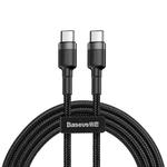 Baseus CATKLF-HG1 Cafule Series USB-C / Type-C PD 2.0 60W Flash Charge Cable, Cable Length: 2m