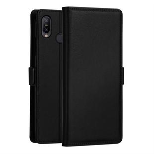 DZGOGO MILO Series PC + PU Horizontal Flip Leather Case for Asus Zenfone Max Pro, with Holder & Card Slot & Wallet (Black)