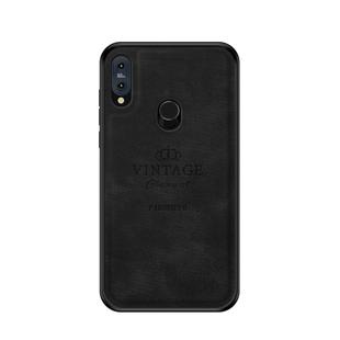 PINWUYO Shockproof Waterproof Full Coverage PC + TPU + Skin Protective Case for Asus Zenfone Max Pro (M2) ZB631KL (Black)