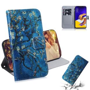 Apricot Flower Pattern Coloured Drawing Horizontal Flip Leather Case for Asus Zenfone 5z ZS620KL / Zenfone 5 ZE620KL, with Holder & Card Slots & Wallet