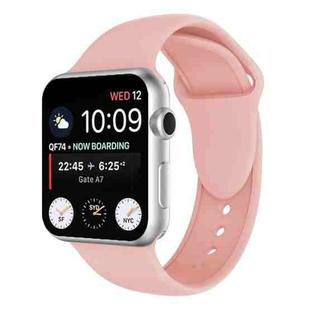 Double Rivets Silicone Watch Band for Apple Watch Series 3 & 2 & 1 42mm(Rose Red)