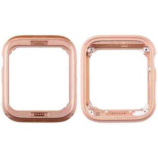 For Apple Watch Series SE 2022 40mm Stainless Steel Middle Frame Bezel Plate (Rose Gold)