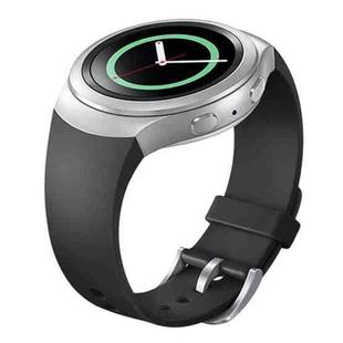 For Samsung Gear S2 Sport / Gear S2 Watch Solid Color Silicone Watchband(Grey)