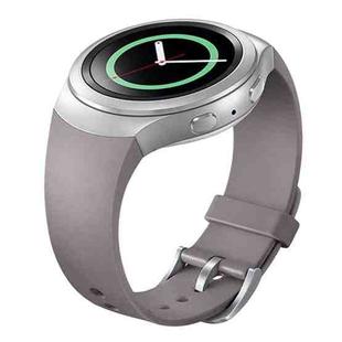 For Samsung Gear S2 Sport / Gear S2 Watch Solid Color Silicone Watchband(Khaki)