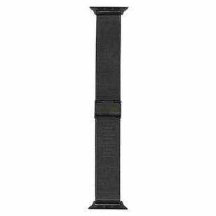 Stainless Steel Watch Band for Apple Watch Series 3 & 2 & 1 42mm(Black)