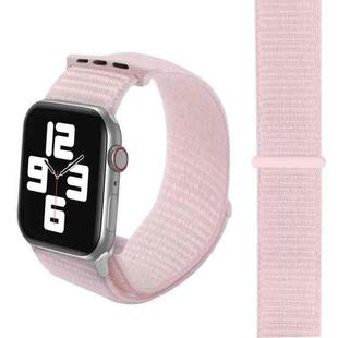 Simple Fashion Nylon Watch Band for Apple Watch Ultra 49mm&Watch Ultra 2 49mm / Series 9&8&7 45mm / SE 3&SE 2&6&SE&5&4 44mm / 3&2&1 42mm, with Magic Stick(Pearl White)