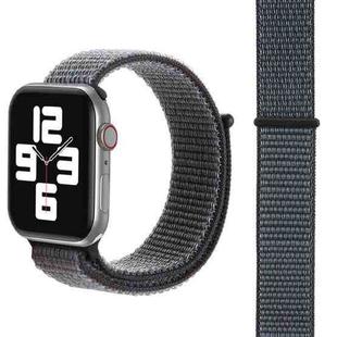 Simple Fashion Nylon Watch Band for Apple Watch Series 7 41mm / 6 & SE & 5 & 4 40mm / 3 & 2 & 1 38mm, with Magic Stick(Space Grey)