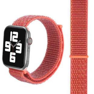 Simple Fashion Nylon Watch Band for Apple Watch Series 7 41mm / 6 & SE & 5 & 4 40mm / 3 & 2 & 1 38mm, with Magic Stick(Apricot)