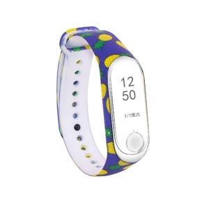 Silicone Painting Watch Band for Xiaomi Mi Band 3 & 4