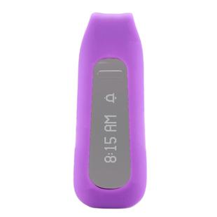For Fitbit One Smart Watch Clip Style Silicone Case, Size: 6x2.2x1.5cm(Purple)
