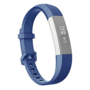 For Fitbit Alta Smart Watch Silicone Watchband, Length: about 23.8cm(Blue)