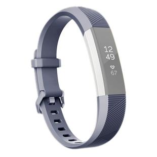 For Fitbit Alta Smart Watch Silicone Watchband, Length: about 23.8cm(Grey)