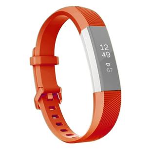 For Fitbit Alta Smart Watch Silicone Watchband, Length: about 23.8cm(Red)