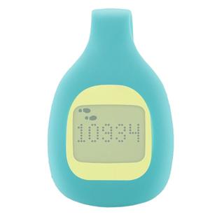 For Fitbit Zip Smart Watch Clip Style Silicone Case, Size: 5.2x3.2x1.3cm(Baby Blue)