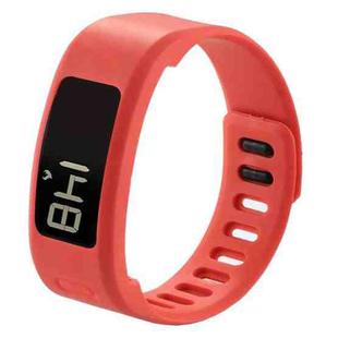 For Garmin Vivofit 1 Smart Watch Silicone Watch Band, Length: about 21cm(Red)
