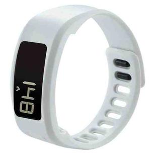 For Garmin Vivofit 1 Smart Watch Silicone Watch Band, Length: about 21cm(White)