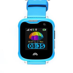 D7 1.33 inch IPS Color Screen Smartwatch for Children IP68 Waterproof, Support GPS + LBS + WiFi Positioning / Two-way Dialing / One-key First-aid / Voice Monitoring / Safety Fence(Blue)