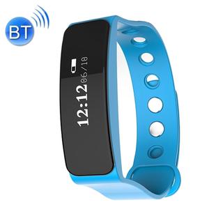 TLW05 0.86 inch OLED Display Bluetooth Smart Bracelet, IP66 Waterproof Support Pedometer / Calls Remind / Sleep Monitor / Sedentary Reminder / Alarm / Remote Capture, Compatible with Android and iOS Phones (Blue)