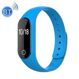 TLW25 0.42 inch OLED Display Bluetooth Smart Bracelet, IP66 Waterproof, Support Heart Rate Monitor / Pedometer / Calls Remind / Sleep Monitor / Sedentary Reminder / Alarm / Remote Capture, Compatible with Android and iOS Phones (Blue)