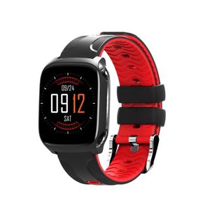 TF9 1.3 inch IPS Color Screen Smart Bracelet IP67 Waterproof, Support Call Reminder/ Heart Rate Monitoring /Blood Pressure Monitoring/ Sleep Monitoring/Sedentary Reminder (Black Red)